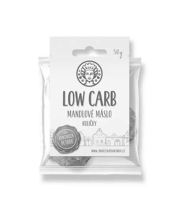 Jihočeská svačinka Low Carb kuličky mandlové 50 g